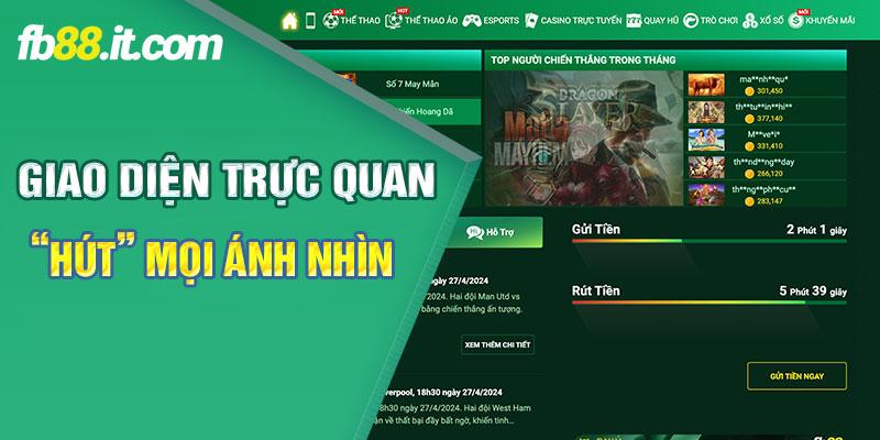 Giao diện trực quan “hút” mọi ánh nhìn